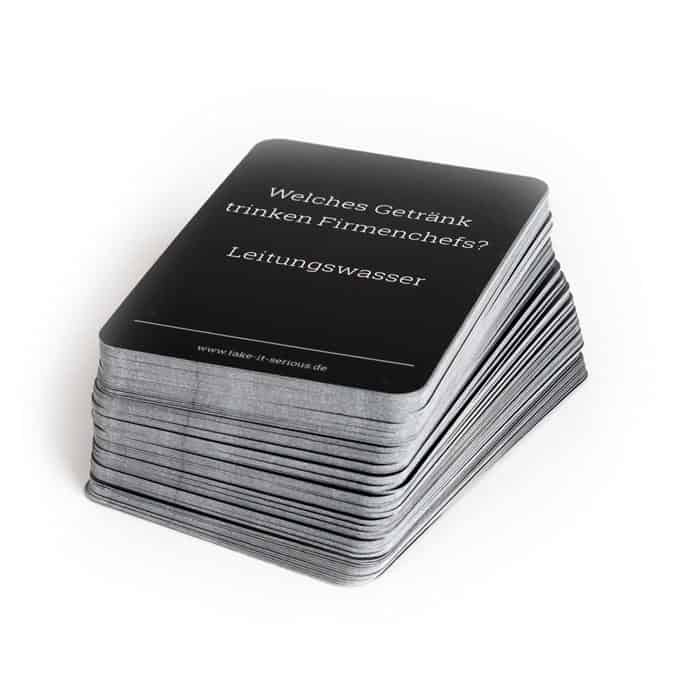 100 lustige Flachwitze - die Spielkarten der Flachwitze-Edition