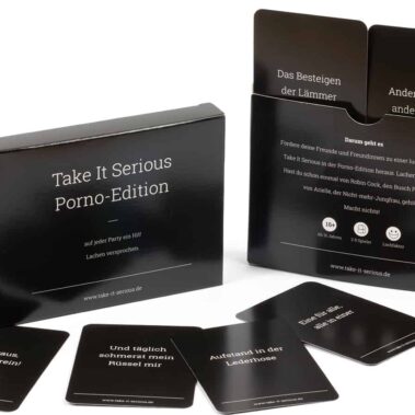 Produktfoto: Take It Serious Porno-Edition