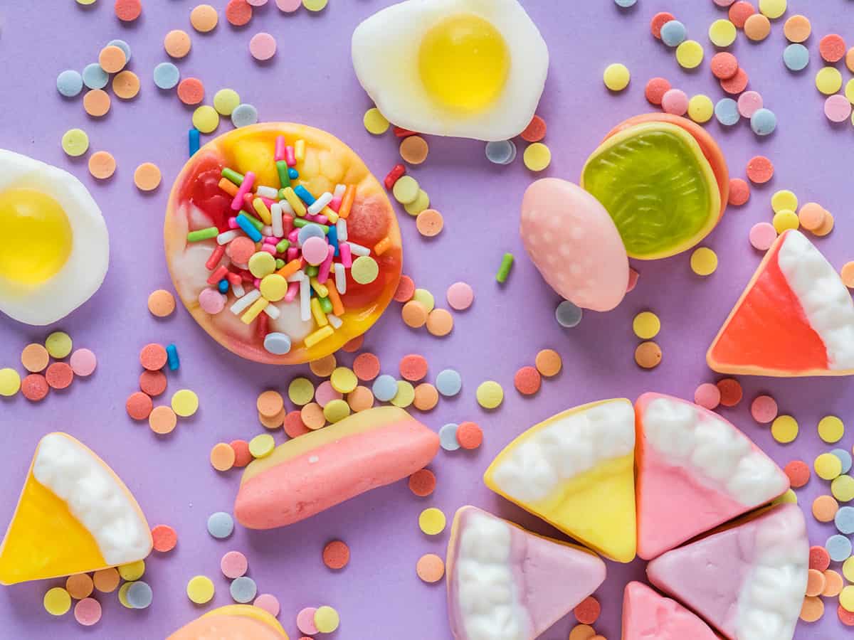 Was wäre eine Party ohne Süßigkeiten?
