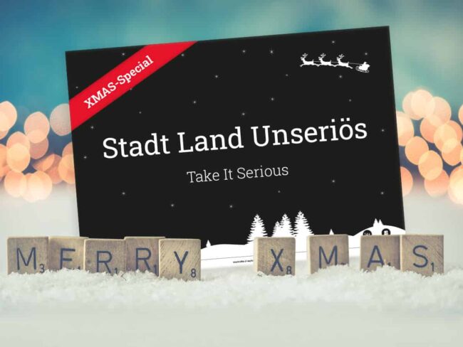 Take It Serious - Stadt Land Unseriös XMAS-Special - Das Stadt Land Fluss Spiel für den Advent und die Weihnachtszeit
