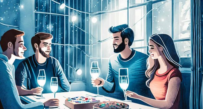 Habt ihr schon einmal Gesprächsspiele gespielt? Wie sie sich auf das Zwischenmenschliche auswirken erklären wir euch hier.