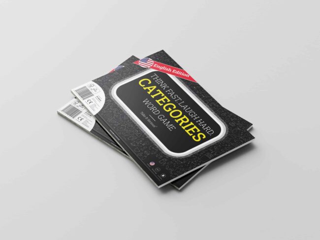 Categories Word Game - Game Pads for fun game nights with friends and family - Many categories